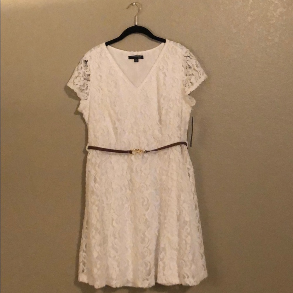 White Lace Dress